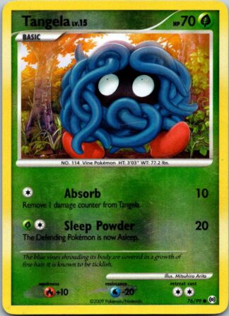 Tangela 76/99 Arceus (Reverse Holo) (P Condition)