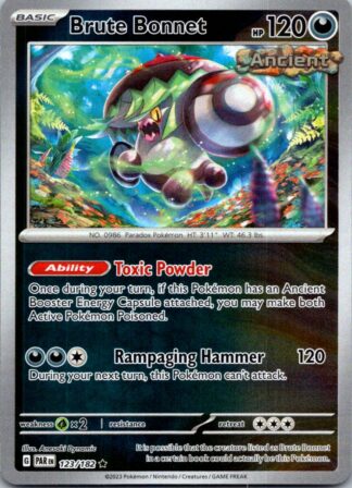 Brute Bonnet 123/182 Paradox Rift (Reverse Holo) (Exc Condition)