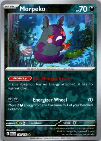 Morpeko 121/182 Paradox Rift (Reverse Holo) (Exc Condition)
