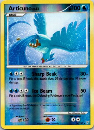 Articuno 16/147 Supreme Victors (Reverse Holo) (LP Condition)