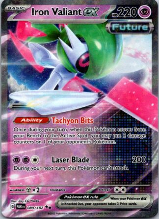 Iron Valiant Ex 89/182 Paradox Rift (Ultra Rare) (Exc Condition)