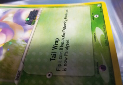 Ekans 55/109 Team Rocket Returns *Light Yellow Ink Stain* (Reverse Holo) (NM Condition) - Image 2