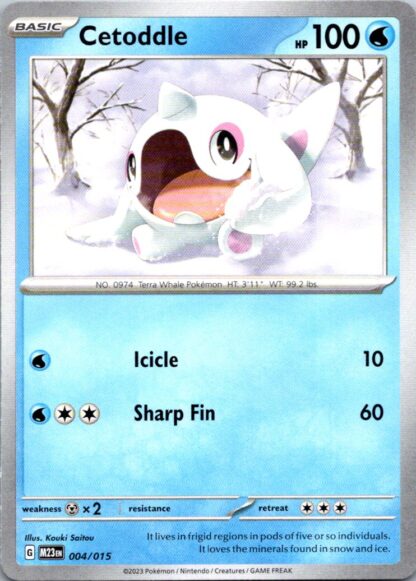 Cetoddle 4/15 McDonalds 2023 (NM-Exc Condition)