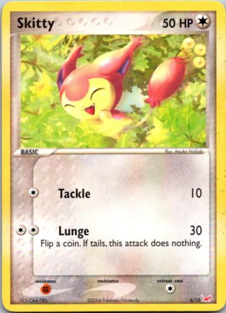 Skitty 6/10 XY  Latias and Latios Trainer Kit (P Condition)