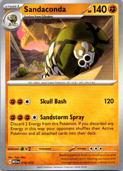 Sandaconda 10/15 McDonalds 2023 (NM-Exc Condition)