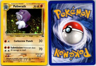Poliwrath 9/75 Neo Discovery *Insufficient Ink* (Holo) (LP-P Condition)