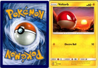Voltorb 30/73 Shining Legends *Shadow under Set Symbol* (Exc Condition)