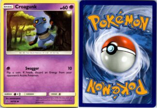 Croagunk 56/156 Ultra Prism *Square Corner* (Exc-LP Condition)