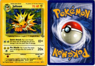 Jolteon 4/64 Jungle *Intense Yellow Ink* (Holo) (Unlimited P-HP Condition)