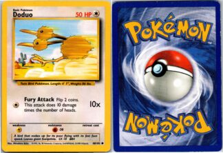 Doduo 48/102 Base Set *Additional Ink Red Bleed Stain* (P-HP Condition)