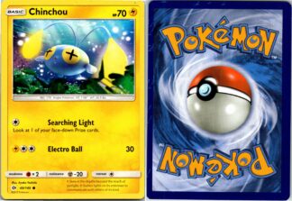 Chinchou 49/149 Sun & Moon *Ink Racing* (LP Condition)