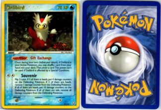 Delibird 21/109 Team Rocket Returns *Yellow Ink Stain* (Reverse Holo) (NM Condition)