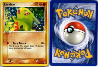 Larvitar 62/109 Team Rocket Returns *Minor Yellow Ink Stain* (Reverse Holo) (NM Condition)