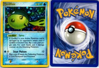 Qwilfish 27/109 Team Rocket Returns *Minor Yellow Ink Stain* (Reverse Holo) (Exc Condition)