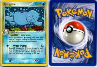 Quagsire 26/109 Team Rocket Returns *Yellow Ink Stain* (Reverse Holo) (NM Condition)