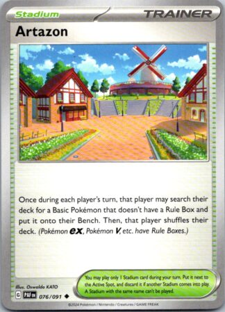 Artazon 76/091 Paldean Fates (Uncommon) (NM-Exc Condition)