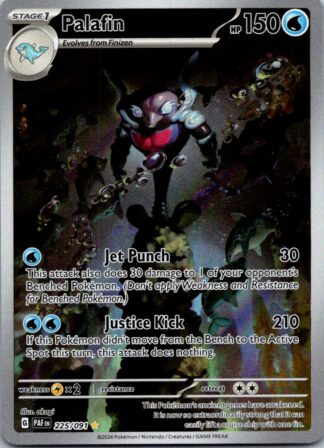 Palafin 225/091 Paldean Fates (Ultra Rare) (NM-Exc Condition)