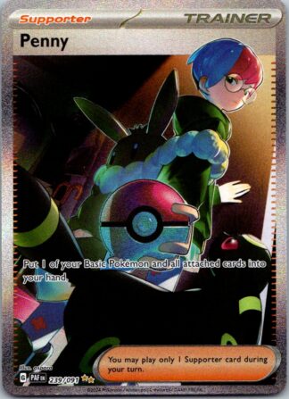 Penny 239/091 Paldean Fates (Ultra Rare) (NM-Exc Condition)