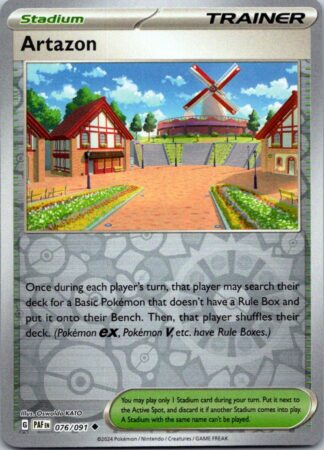 Artazon 76/091 Paldean Fates (Reverse Holo) (NM-Exc Condition)