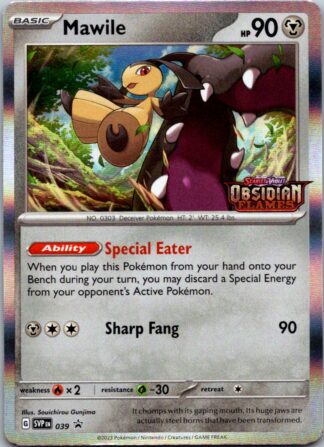 Mawile SVP039 Promo (Holo) (Exc Condition)