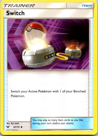 Switch 67/73 Shining Legends (Uncommon) (Exc Condition)