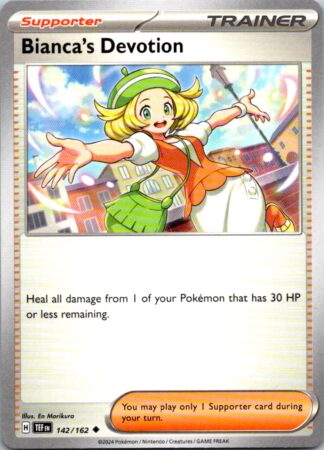 Bianca's Devotion 142/162 Temporal Forces (Uncommon) (NM-Exc Condition)
