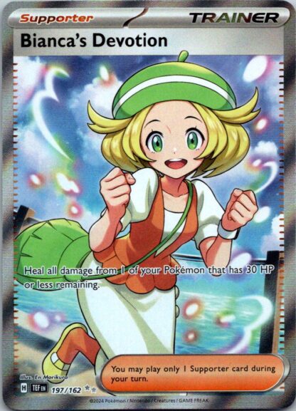 Bianca's Devotion 197/162 Temporal Forces (Ultra Rare) (NM-Exc Condition)