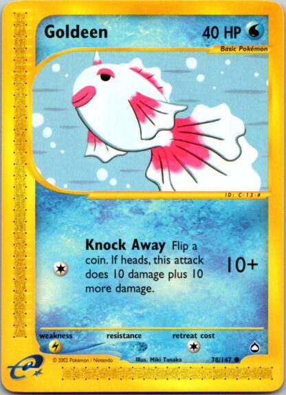 Goldeen 78/147 Aquapolis (Common) (LP Condition)