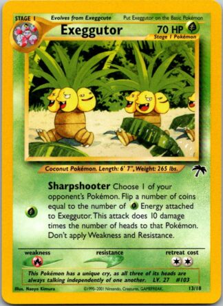 Exeggutor 13/18 Southern Islands (LP Condition)