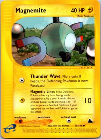 Magnemite 76/144 Skyridge (Common) (Exc Condition)