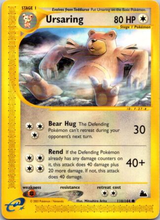 Ursaring 110/144 Skyridge (Common) (P Condition)