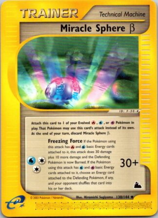 Miracle Sphere Beta 130/144 Skyridge (Uncommon) (Exc Condition)