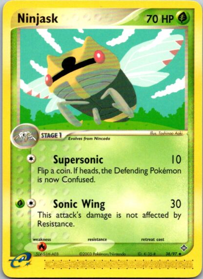 Ninjask 38/97 Ex Dragon (Uncommon) (Exc Cond)