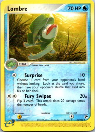 Lombre 46/100 EX Sandstorm (Uncommon) (Exc Cond)