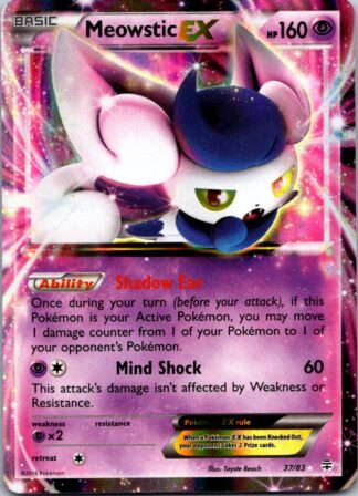 Meowstic EX 37/83 Generations (Ultra Rare) (LP Condition)