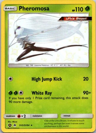 Pheromosa SV5/SV94 Hidden Fates (Shiny Holo) (Exc Condition)