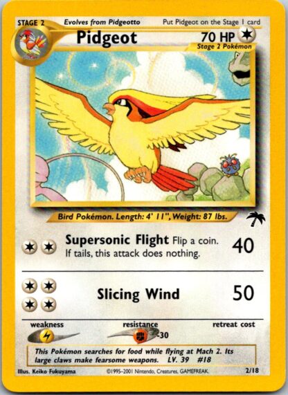 Pidgeot 2/18 Southern Islands (Exc Condition)