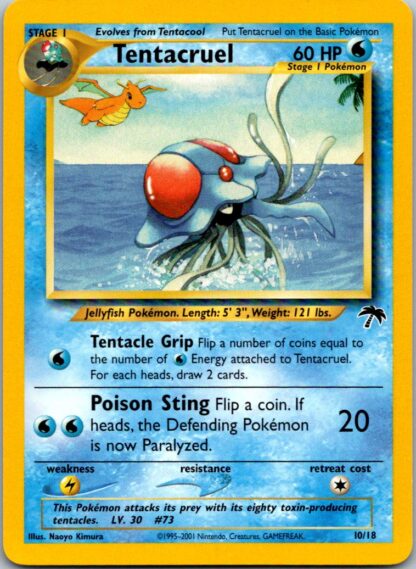 Tentacruel 10/18 Southern Islands (LP Condition)