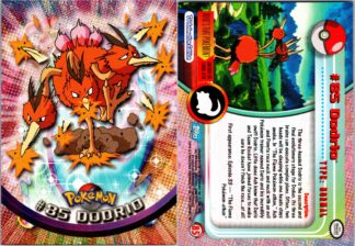 Dodrio #85 TOPPS Blue Logo (Exc Condition)