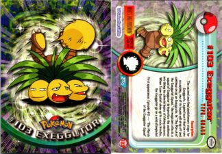 Exeggutor #103 TOPPS Blue Logo (Exc Condition)