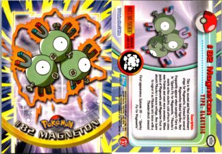 Magneton #82 TOPPS Blue Logo (Exc Condition)