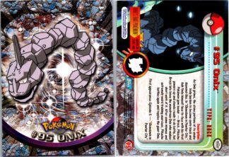 Onix #95 TOPPS Blue Logo (Exc Condition)