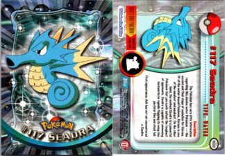 Seadra #117 TOPPS Blue Logo (Exc Condition)