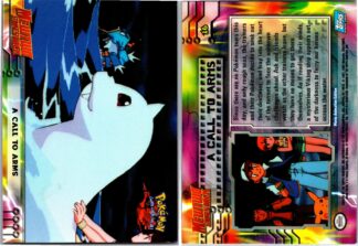 A Call to Arms #16 Mewtwo Strikes Back - TOPPS Blue Logo (LP Condition)