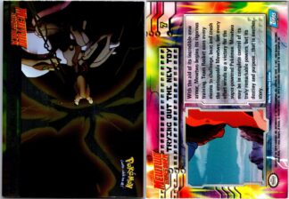 Trying Out the New Toy #7 Mewtwo Strikes Back - TOPPS Blue Logo (FOIL) (LP Condition)