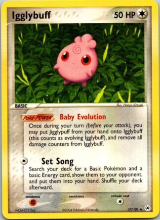 Igglybuff 37/101 Hidden Legends (Uncommon) (Exc Condition)