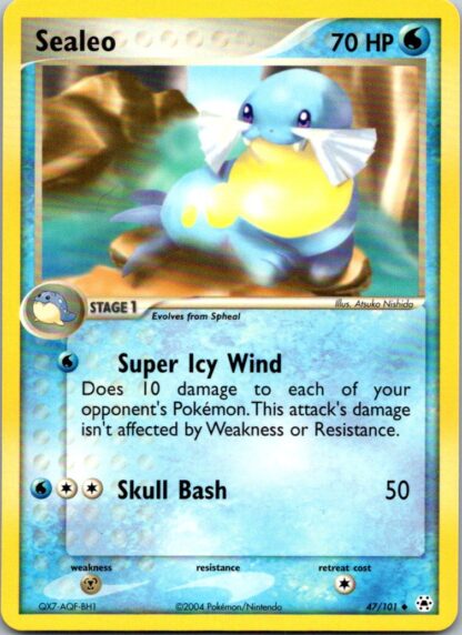 Sealeo 47/101 Ex Hidden Legends (Uncommon) (Exc Condition)