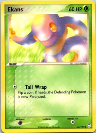 Ekans 55/109 Team Rocket Returns (Common) (Exc Condition)
