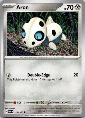 Aron 120/167 Twilight Masquerade (Common) (NM-Exc Condition)