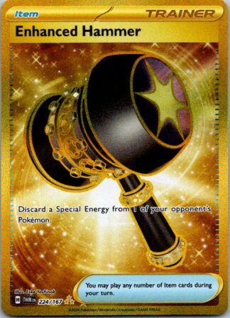 Enhanced Hammer 224/167 Twilight Masquerade (Ultra Rare) (NM-Exc Condition)